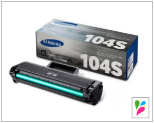 Cartucho De Tóner Samsung 104s Negro Original Mlt-d104s